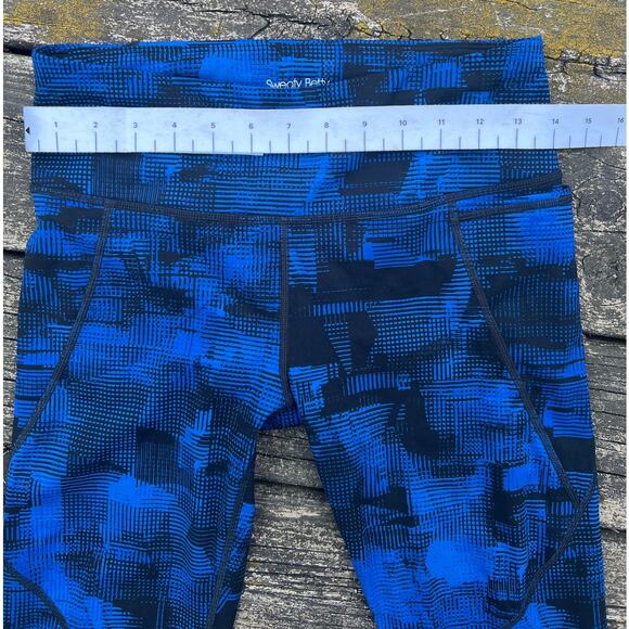 Sweaty Betty Power‎ Workout Leggings, Blue Frame Print Size US 6 Small - Picture 8 of 9